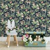 Woodland Animals Navy Wallpaper - 2 of 4