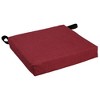 Blazing Needles, Set of 4 Outdoor Chair Cushions - 3 of 3