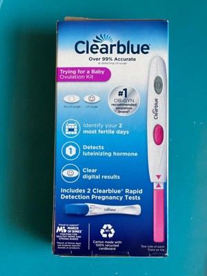 Clearblue Easy Ovulation Kit With Pregnancy Test - 11ct : Target