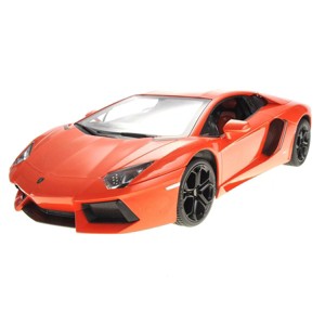 JuzToys Remote Control Car, 1:14 RC Car Lamborghini Aventador LP700 (Orange) - 1 of 4