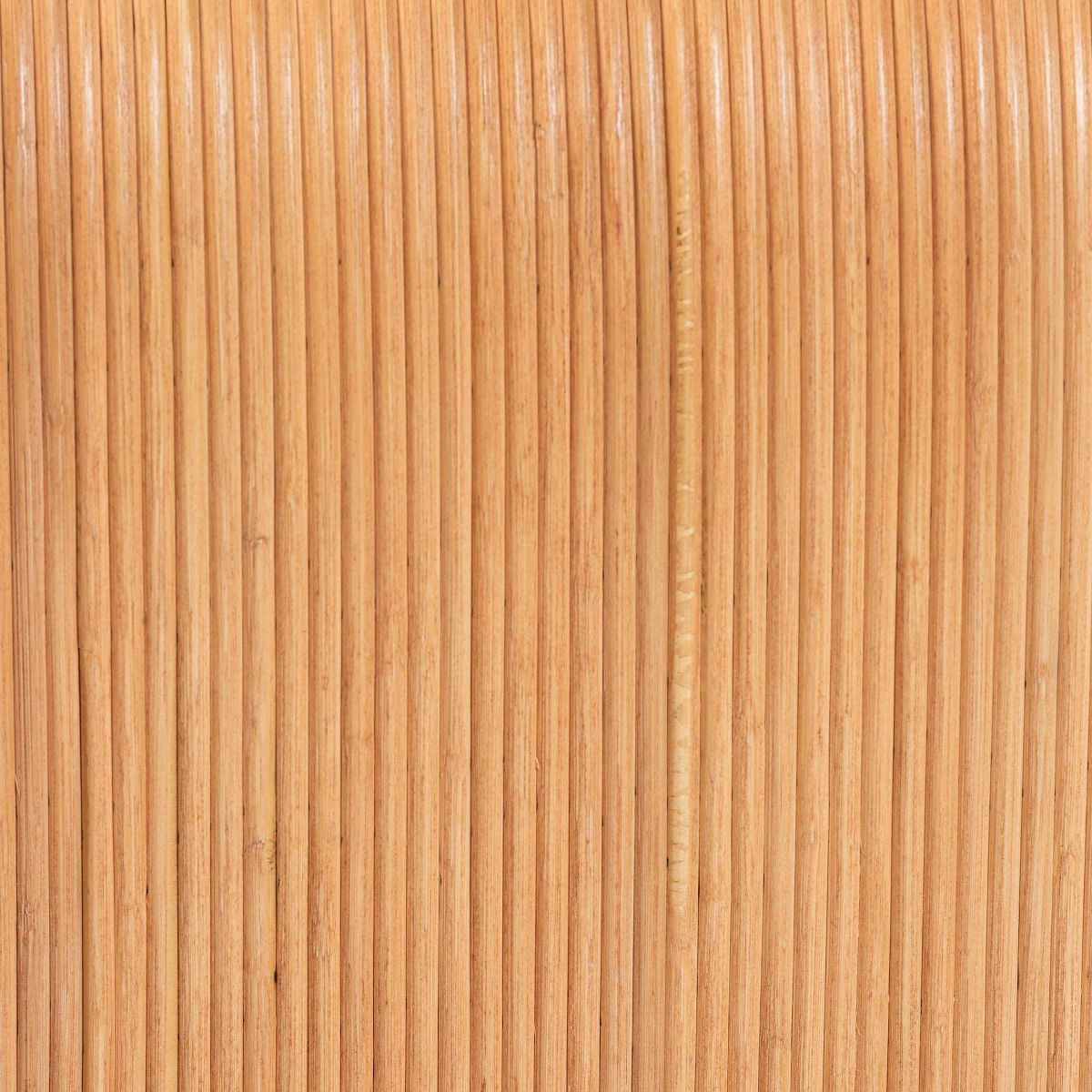 bali & pari Guevara Fluted Rattan Coffee Table Light Honey - thumbnail 7
