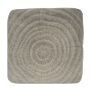 Wooakway 16'' H Twist Shape Magnesium Oxide Side Table Coffee Table Sofa Table For Home Office Living Room - 3 of 4