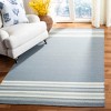 Dhurries DHU601 Hand Woven Flat Weave Indoor Rugs - Safavieh - 2 of 4