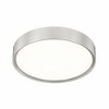 Kawan 16" LED Flush Mount Ceiling Light - Modern Steel Design, Dimmable, Damp Rated - 2 of 4