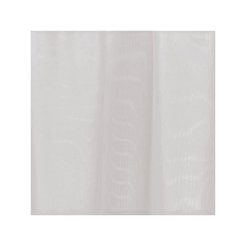 Collections Etc Elegance Sheer Ascot Window Valance, Allows Light to Enter While Maintaining Privacy - Decorative Accent for Any Room in, 3 of 4
