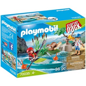 Playmobil Starter Pack Kayak Adventure 70035 Playset 36pc - 1 of 1