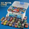 Paaaawaters 50 p cs Rebound Function Toy Car Set with Storage Box And Fold Able Map -Suitable for Children Aged 3-6 Years Old - 3 of 4