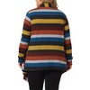 Agnes Orinda Women's Plus Size High Low Long Sleeve Open Front Knit Sweater Cardigans - 4 of 4