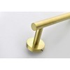 LunaLulinlk 3-Pieces Bathroom Hardware Accessories Set - Towel Bar, Toilet Paper Holder, Robe Towel Hooks - 3 of 4