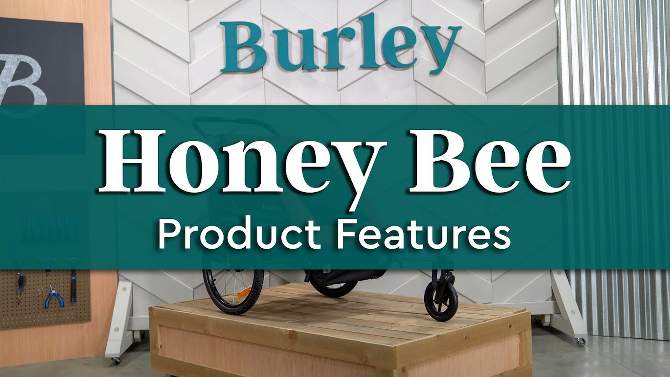 Burley Honey Bee Kids&#39; Bike Trailer, 2 of 12, play video