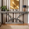 Hommoo 70.9 Inch Extra Long Console Table for Entryway - 2 of 4