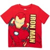 Marvel Avengers T-Shirt and Mesh Shorts Outfit Set Toddler Sizes (2T - 14-16) - 2 of 4