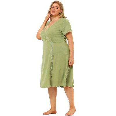 target plus size nightgowns