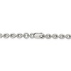 Black Bow Jewelry 4.5mm Sterling Silver Classic Solid Cable Chain Necklace - 4 of 4
