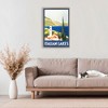 Stupell Industries Italian Lakes Retro Scenery Floating Frame Canvas Art - 3 of 4