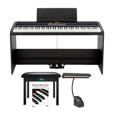 Korg Xe20sp 88-key Digital Ensemble Piano Bundle With Knox Gear Piano Bench  : Target