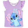 Disney Lilo & Stitch Girls 5 Piece Mix and Match Outfit Set with 2 Tops, Leggings, Shorts & Scrunchie for Big Kids - 3 of 4