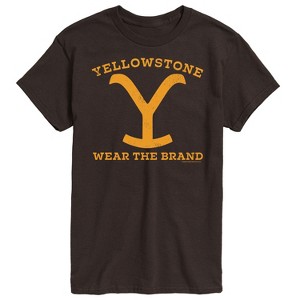 Men's - Yellowstone - Wear The Brand Y Short Sleeve Graphic T-Shirt - 1 of 4