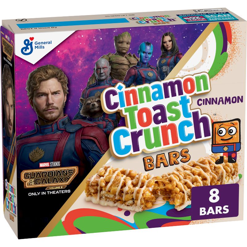 Cinnamon Toast Crunch Breakfast Cereal Bars - 8ct, 1 of 12