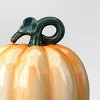 Ceramic Fall Pumpkin Orange - Threshold™ - 3 of 3