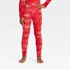 Kids' 2pc Long Sleeve Christmas Snuggly Soft Pajama Set - Cat & Jack™ - 4 of 4