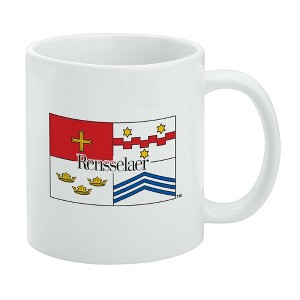 Rensselaer Polytechnic Institute Secondary Logo Ceramic Coffee Mug Novelty Gift Mugs for Coffee Tea and Hot Drinks 11oz White - 1 of 4
