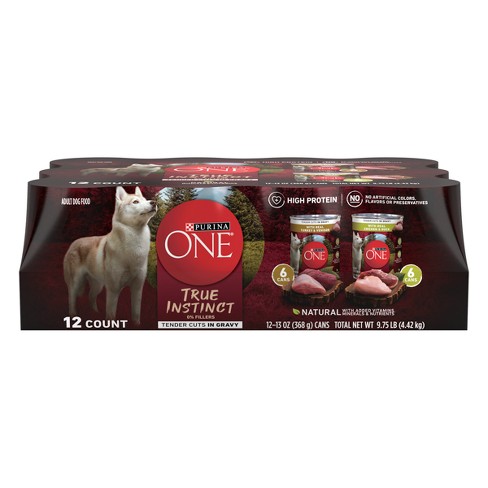 Purina One True Instinct Tender Cuts Gravy With Chicken Turkey