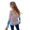 Women's RIB OUT SEAM TOP - Sugarfox - 3 of 4