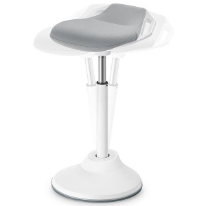 SONGMICS Standing Desk Chair, Adjustable Ergonomic Standing Stool,Swivel Sitting Balance Chair, Anti-Slip Bottom Pad - 1 of 4