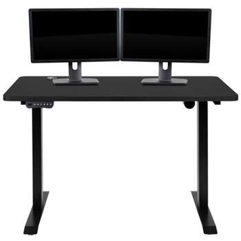 Flash Furniture Electric Height Adjustable Standing Desk - Table Top 48" Wide - 24" Deep