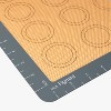 11.5"x15.5" Baking Mat with Macaroon - Figmint™ - 3 of 3