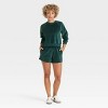 Women's Leisure Studio Velour Pullover Sweatshirt - Universal Thread™ - 3 of 4