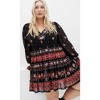 Women's Plus Size Hudson Mini Dress - black | CITY CHIC - 2 of 4