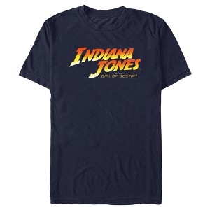 Men's Indiana Jones and the Dial of Destiny Official Movie Logo T-Shirt - 1 of 4