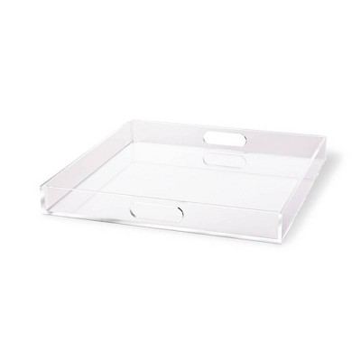 Acrylic Large Paper Tray with Drawer - Threshold