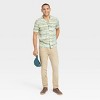 Men's Standard Fit Short Sleeve Button-Down Shirt - Goodfellow & Co™ - image 3 of 3
