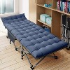 Docred Folding Camping Cot with Mattress & Carry Bag for Adults – Standard & Oversized XXL, Single & 2-Pack Outdoor Sleeping Bed Options - 3 of 4