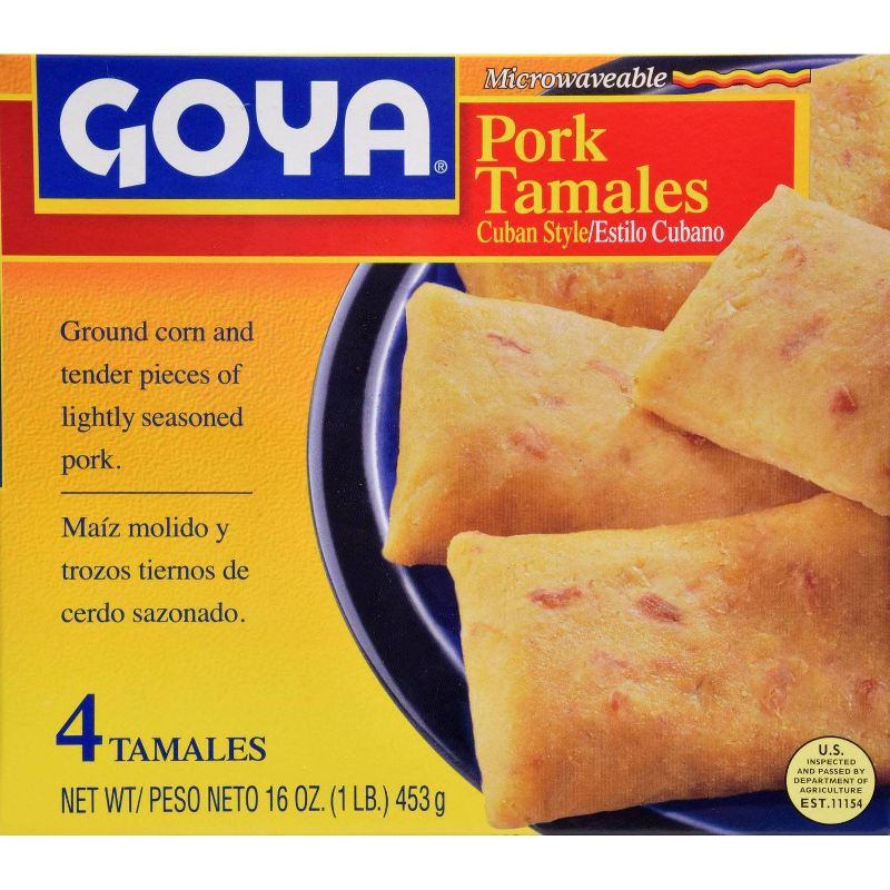 Goya Frozen Cuban Style Pork Tamales - 16oz/4ct, 4 of 5