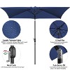 Yaheetech 6.5x10FT Patio Umbrella with Push Button Tilt - 4 of 4