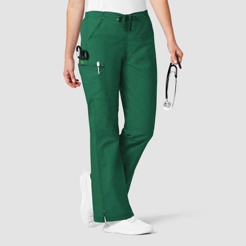 CON Flare Cargo Scrub Pants, Women's