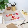 Showmemars LOVE JOY Festive Letters Acrylic Tray -Deny Designs - 4 of 4