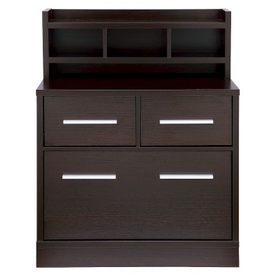 Martin Bureau Table Cappuccino - HOMES: Inside + Out