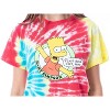Seven Times Six The Simpsons Womens' Bart Simpson Feast Your Eyes Top and Shorts Pajama Set Multicoloured - 4 of 4