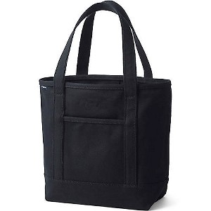 Lands' End Open Top Canvas Tote Bag - 1 of 4