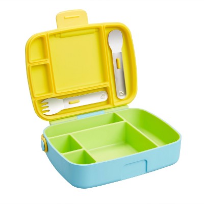 Small Bento Lunch box for kids Toddlers 2-7 ages ,loncheras para Blue