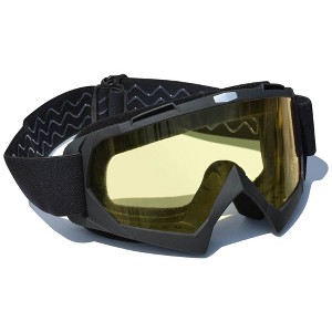 AHR GOG01 Motorcycle Goggles Riding Motocross Snowmobile Dirt Bike Off Road ATV Lens - 1 of 4