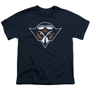 The University Of Tennessee At Martin Distressed Primary Logo Kids T-Shirt For Youth Navy - 1 of 4