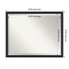 Amanti Art Bethany Beveled Wood Framed Bathroom Vanity Wall Mirror - 3 of 4