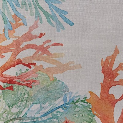Coral Reef Cotton Coastal Table Runner 14" x 72"