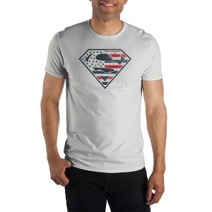 Men's American Superman S Logo Shirt - 1 of 2